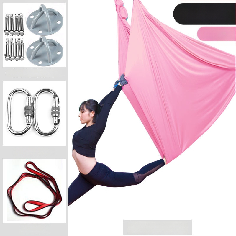 Slang Shield ore jogos hamaka su tempimo diržu ir mikroelastine virvė namų jogos studijai