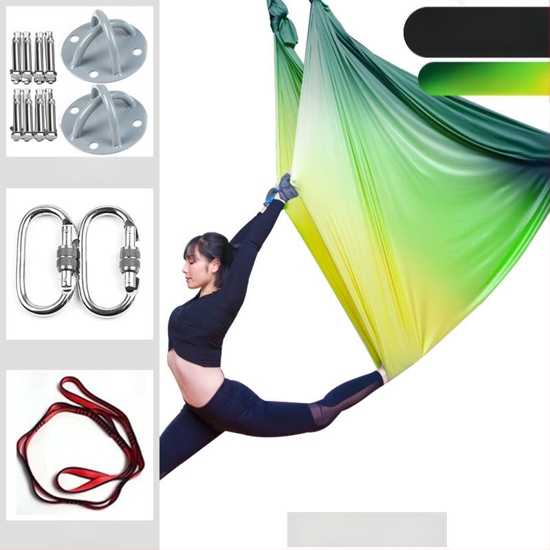 Slang Shield ore jogos hamaka su tempimo diržu ir mikroelastine virvė namų jogos studijai