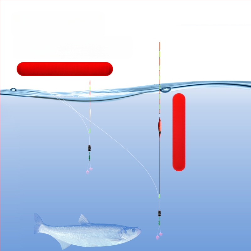 Поплавък за риболов Eagle Eye — вертикален дрейф, наноматериал, светещ дизайн