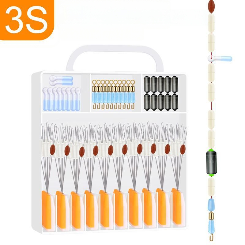 Silikon Space Bean põhiliini komplekt – täielik kalastusvarustuse komplekt väikeste lisadega