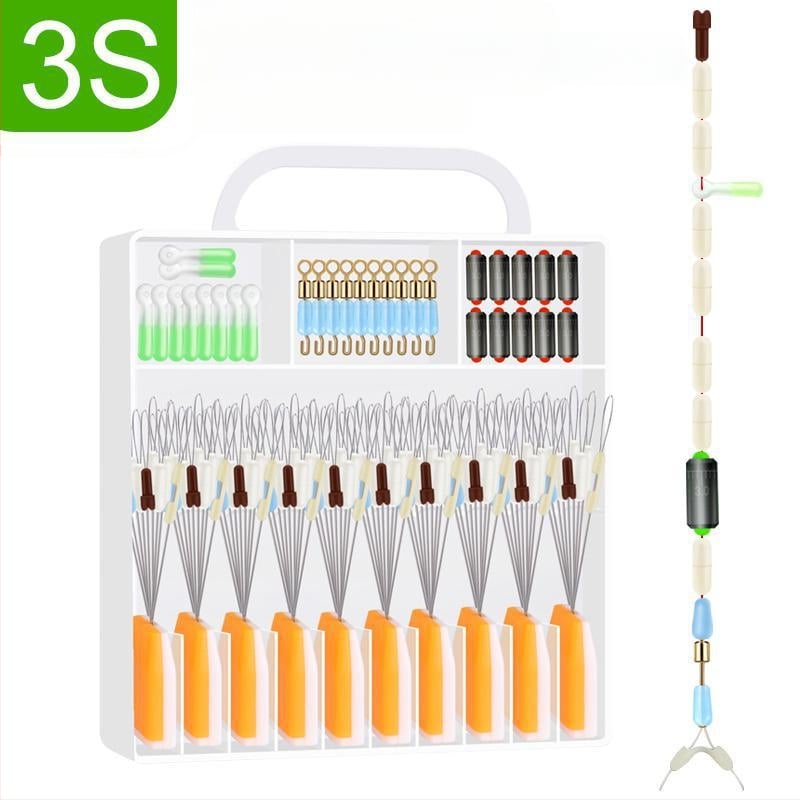 Silikon Space Bean põhiliini komplekt – täielik kalastusvarustuse komplekt väikeste lisadega