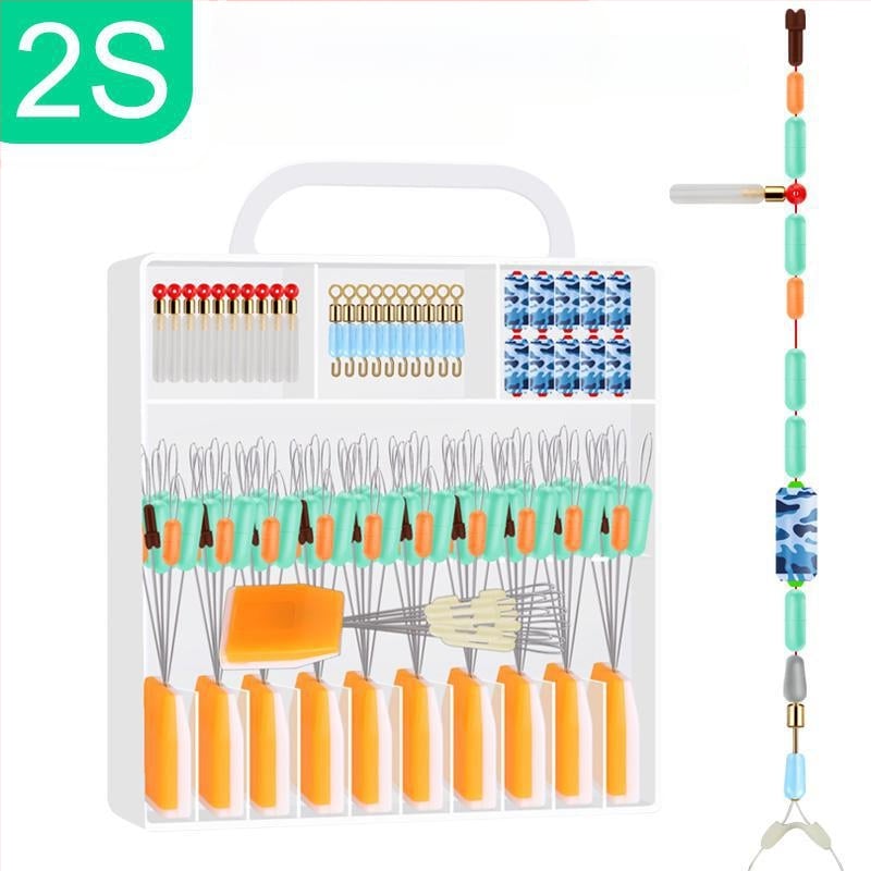 Silikon Space Bean põhiliini komplekt – täielik kalastusvarustuse komplekt väikeste lisadega