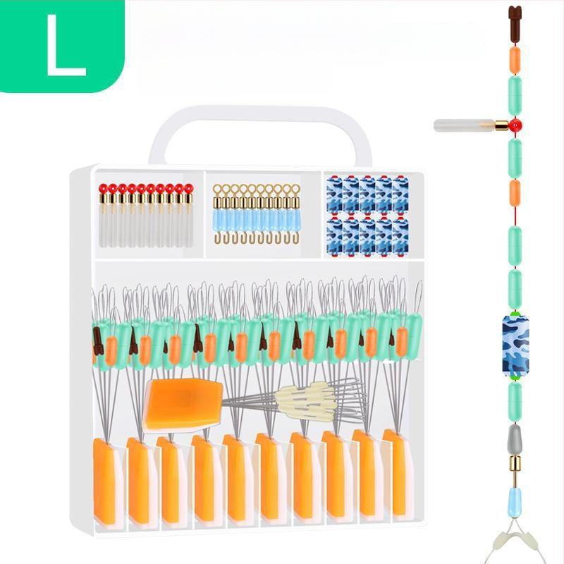 Silikon Space Bean põhiliini komplekt – täielik kalastusvarustuse komplekt väikeste lisadega