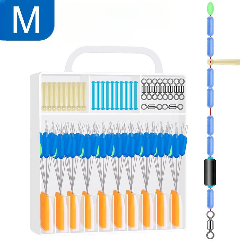 Silikon Space Bean põhiliini komplekt – täielik kalastusvarustuse komplekt väikeste lisadega