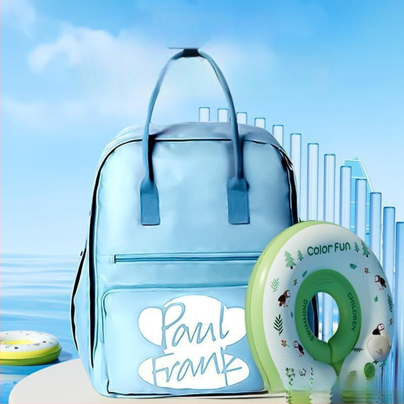 Bērnu kakla peldēšanas gredzens vannai – PVC, vienkrāsains raksts, bērniem