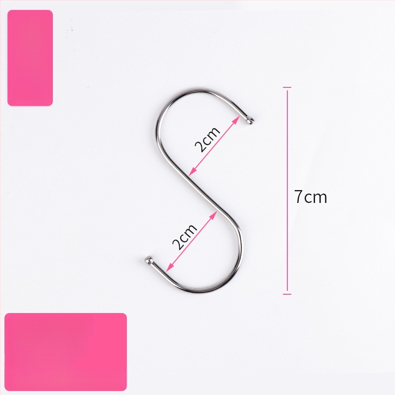 Nerūdijančio plieno užuolaidų rinkinys: kabliukai ir klipai, užuolaidų žiedai ir priedai užuolaidų strypui