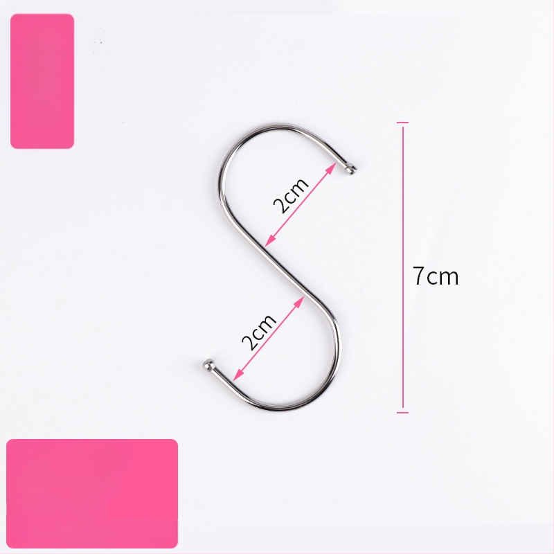 Nerūdijančio plieno užuolaidų rinkinys: kabliukai ir klipai, užuolaidų žiedai ir priedai užuolaidų strypui