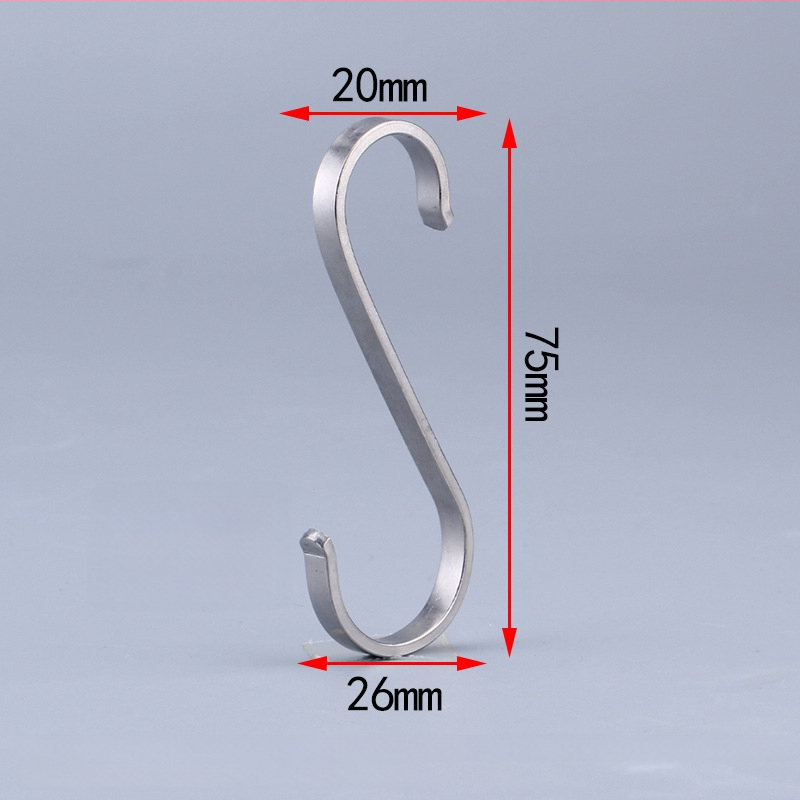 Nerūdijančio plieno užuolaidų rinkinys: kabliukai ir klipai, užuolaidų žiedai ir priedai užuolaidų strypui