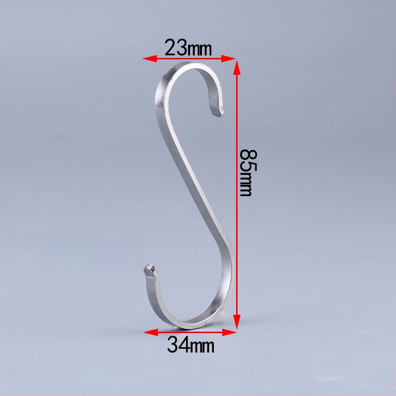 Nerūdijančio plieno užuolaidų rinkinys: kabliukai ir klipai, užuolaidų žiedai ir priedai užuolaidų strypui