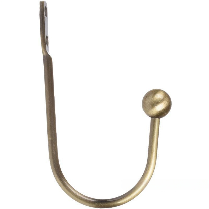 U formos užuolaidų kabliukas, sieninis tvirtinimas, be gręžimo, paprastas ir modernus stilius