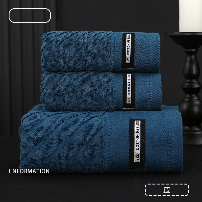 Yiduo medvilninis rankšluostis voniai, 300–400 g, 21 siūlai, plain weave