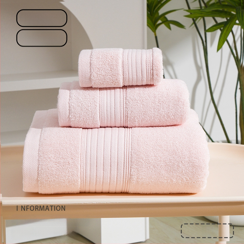 Yiduo medvilninis rankšluostis voniai, 300–400 g, 21 siūlai, plain weave