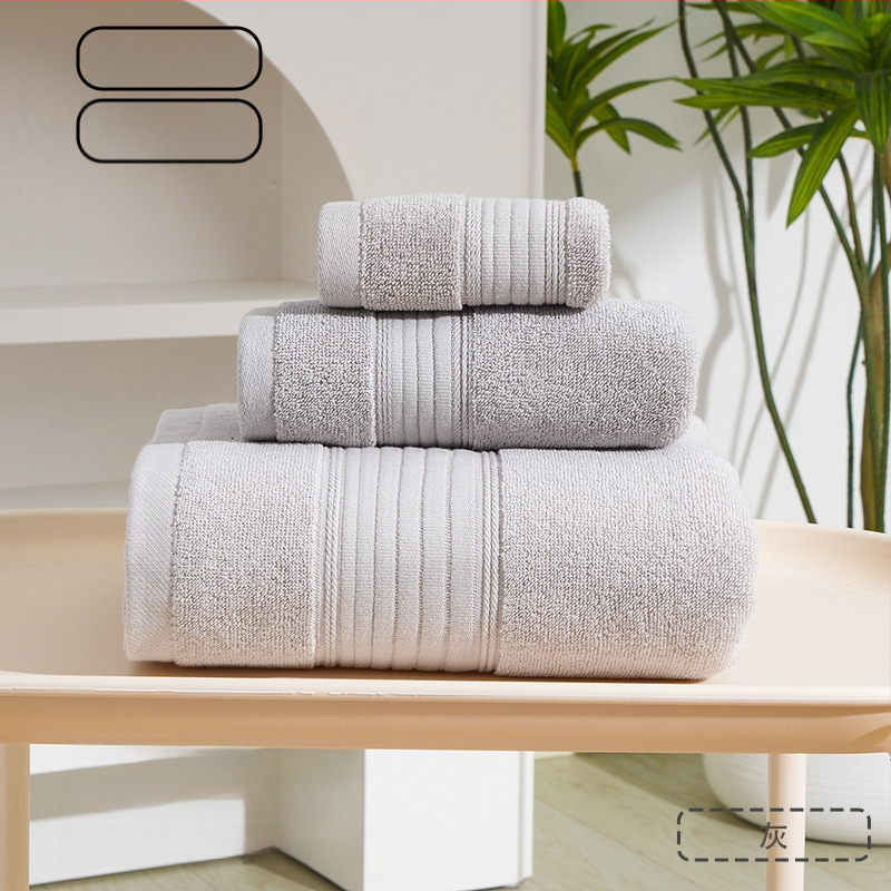 Yiduo medvilninis rankšluostis voniai, 300–400 g, 21 siūlai, plain weave