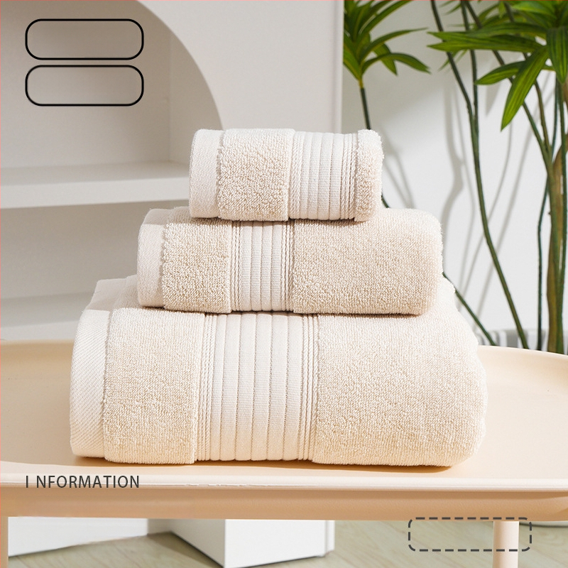 Yiduo medvilninis rankšluostis voniai, 300–400 g, 21 siūlai, plain weave