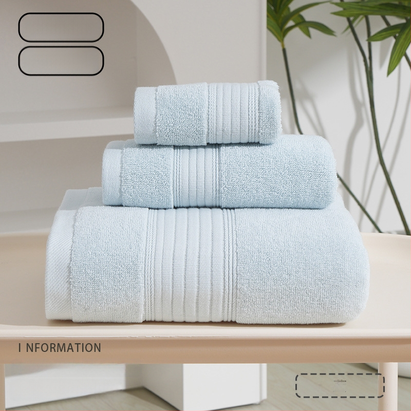 Yiduo medvilninis rankšluostis voniai, 300–400 g, 21 siūlai, plain weave