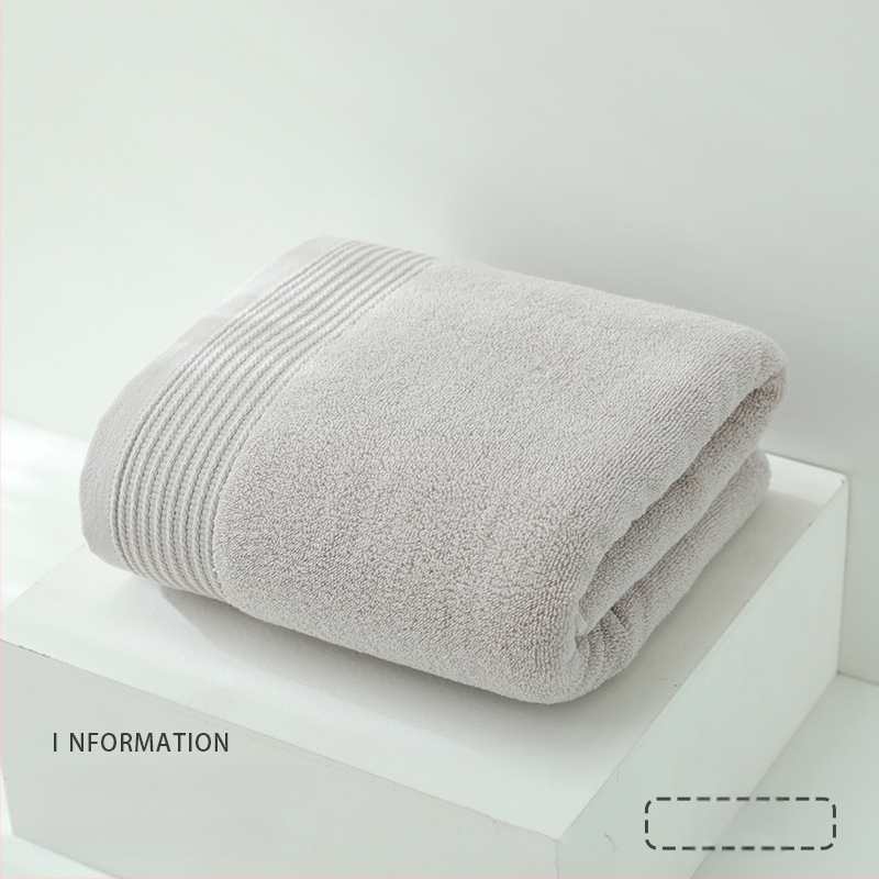 Yiduo medvilninis rankšluostis voniai, 300–400 g, 21 siūlai, plain weave