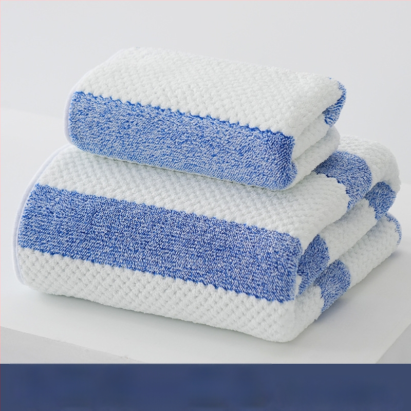 Koralinio fliso vonios rankšluosčių komplektas, didelis tankis, Jacquard 150D, sugeriantis