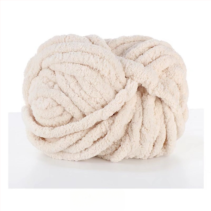 Käsitsi kootud pleedi lõng, Nordic Ins stiilis, polüester, 1000–1499 g, ühekordne värv, kevad–sügis