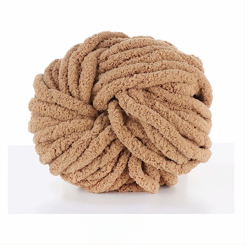 Käsitsi kootud pleedi lõng, Nordic Ins stiilis, polüester, 1000–1499 g, ühekordne värv, kevad–sügis