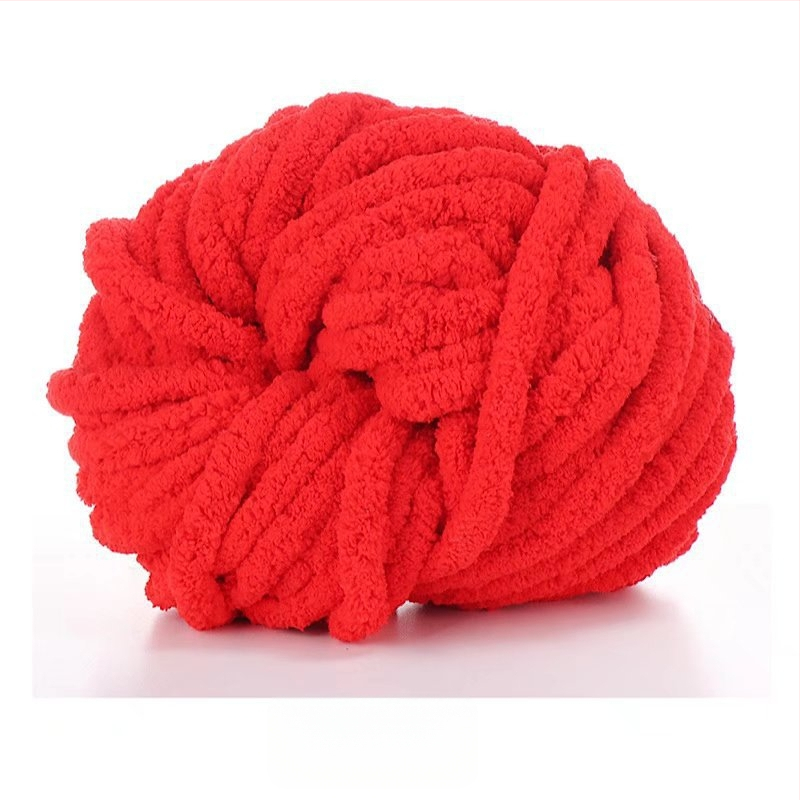 Käsitsi kootud pleedi lõng, Nordic Ins stiilis, polüester, 1000–1499 g, ühekordne värv, kevad–sügis