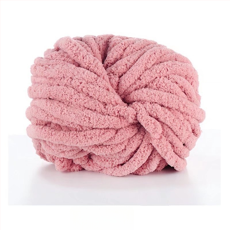 Käsitsi kootud pleedi lõng, Nordic Ins stiilis, polüester, 1000–1499 g, ühekordne värv, kevad–sügis