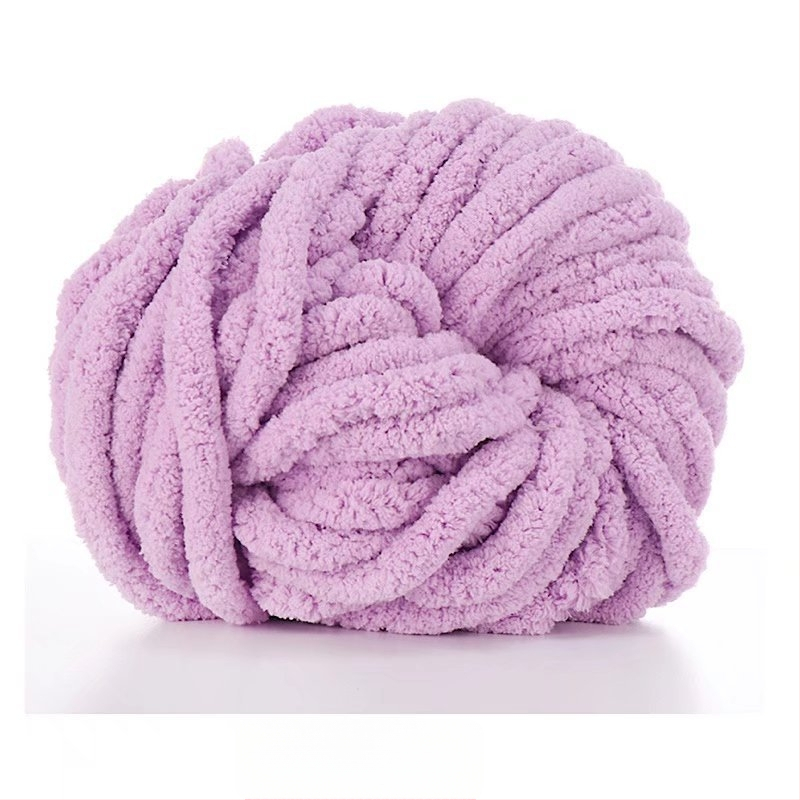 Käsitsi kootud pleedi lõng, Nordic Ins stiilis, polüester, 1000–1499 g, ühekordne värv, kevad–sügis