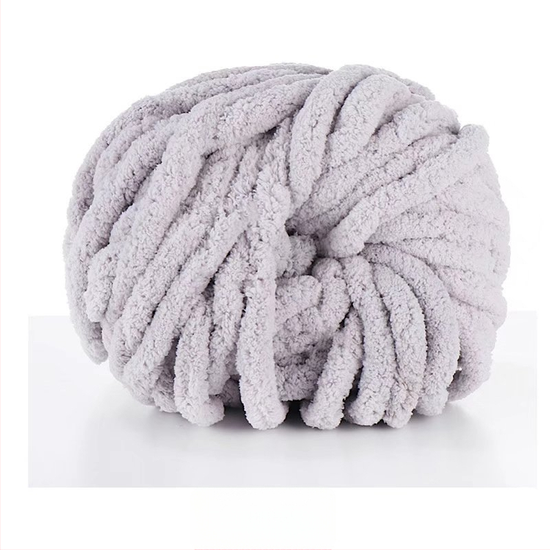 Käsitsi kootud pleedi lõng, Nordic Ins stiilis, polüester, 1000–1499 g, ühekordne värv, kevad–sügis