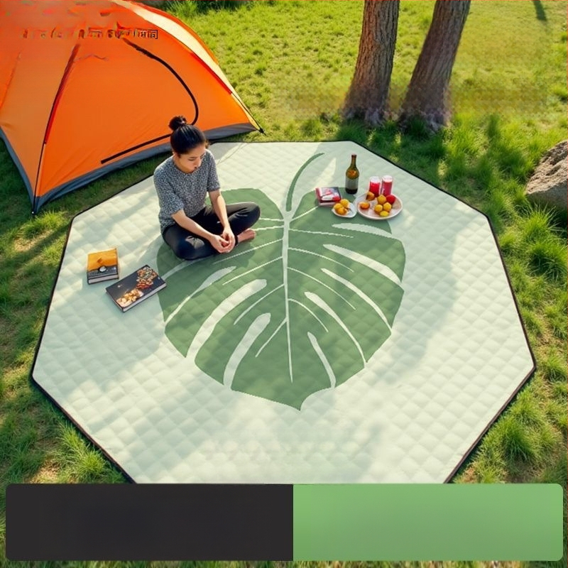 Osmouga kamping podloga za šator, od poliestera, protuklizna i protiv vlage, za 4–6 osoba