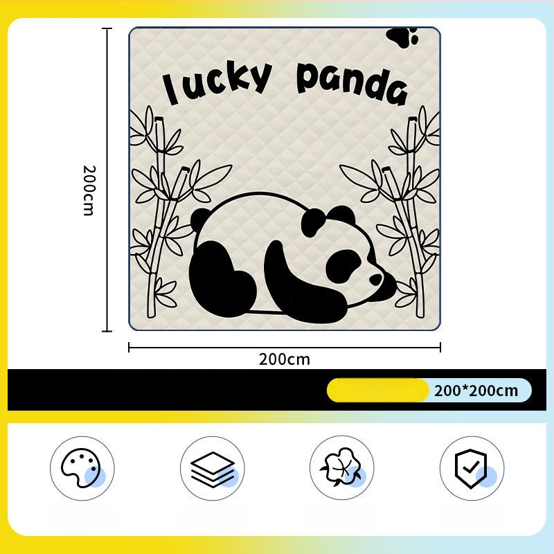 Osmouga kamping podloga za šator, od poliestera, protuklizna i protiv vlage, za 4–6 osoba