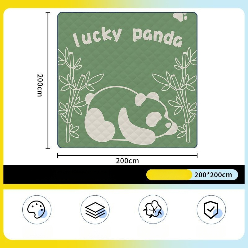 Osmouga kamping podloga za šator, od poliestera, protuklizna i protiv vlage, za 4–6 osoba