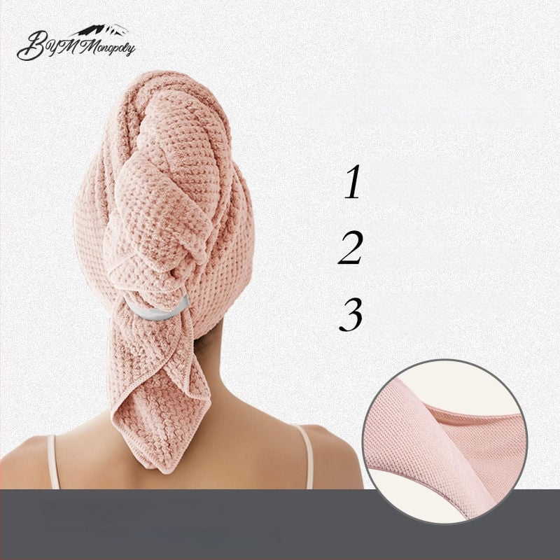 Καπέλο για στέγνωμα μαλλιών - γρήγορο στέγνωμα, ελαφρύ, πολυεστέρας 150D, Cut Velvet επεξεργασία, βάρος κάτω από 30 g