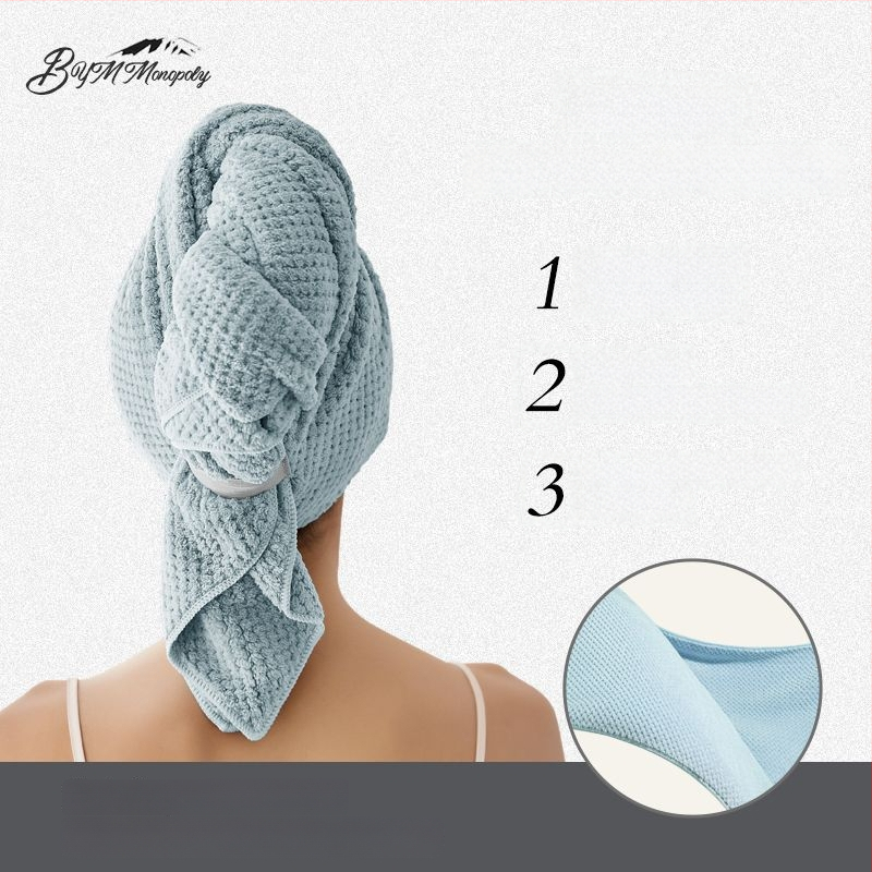 Καπέλο για στέγνωμα μαλλιών - γρήγορο στέγνωμα, ελαφρύ, πολυεστέρας 150D, Cut Velvet επεξεργασία, βάρος κάτω από 30 g