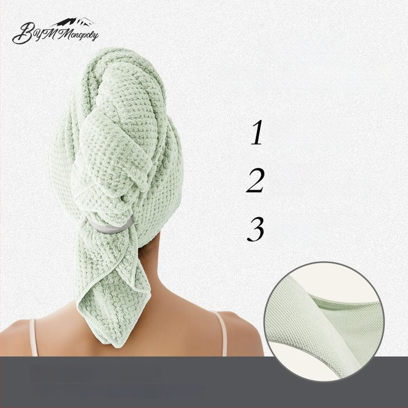 Καπέλο για στέγνωμα μαλλιών - γρήγορο στέγνωμα, ελαφρύ, πολυεστέρας 150D, Cut Velvet επεξεργασία, βάρος κάτω από 30 g