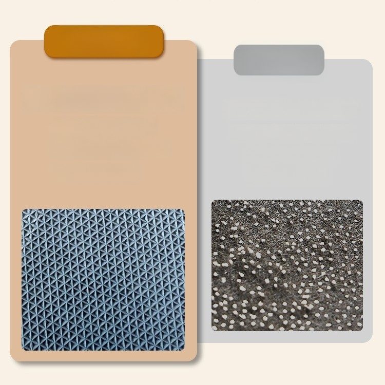 Полиестерна входна постелка, квадратна, противохлъзгаща, устойчива на мръсотия, лесна за почистване