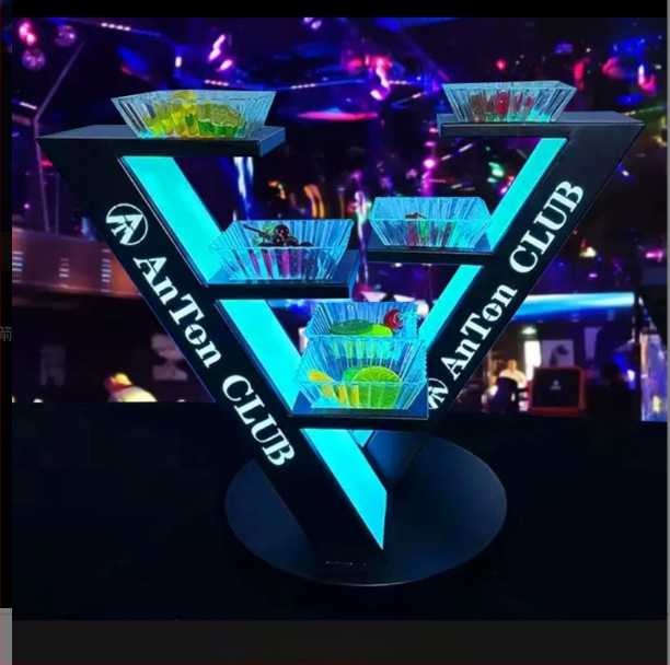 Akrilinė vaisių plokštelė laikiklis, paprastas stilius (Be prekės ženklo, Be importo)