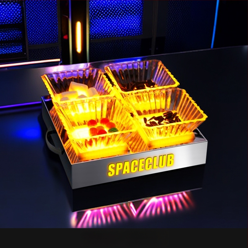 Akrilinė vaisių plokštelė laikiklis, paprastas stilius (Be prekės ženklo, Be importo)