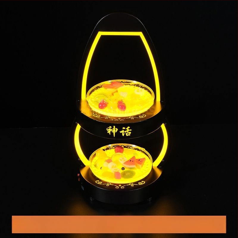 Akrilinė vaisių plokštelė laikiklis, paprastas stilius (Be prekės ženklo, Be importo)