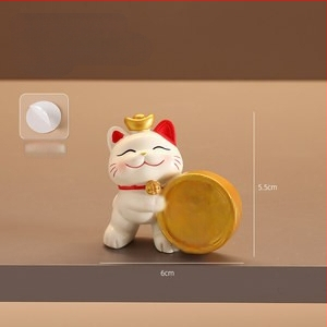 Φιγούρα Panda για αποθήκευση κλειδιών – διακοσμητικό ρητίνης σε cartoon στυλ για είσοδο και ντουλάπες σαλονιού (δωρο για νέο σπίτι)