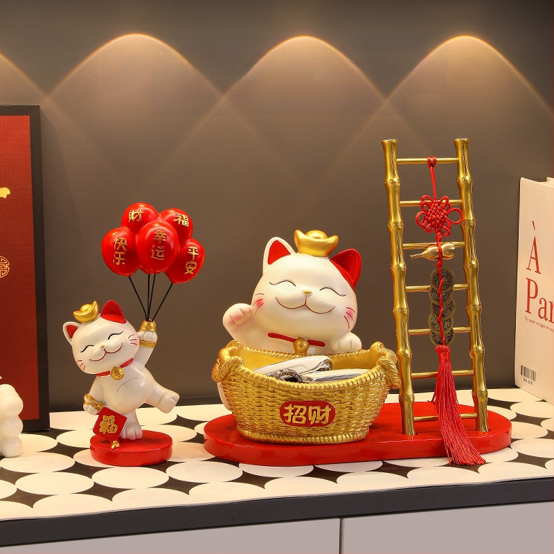 Φιγούρα Panda για αποθήκευση κλειδιών – διακοσμητικό ρητίνης σε cartoon στυλ για είσοδο και ντουλάπες σαλονιού (δωρο για νέο σπίτι)