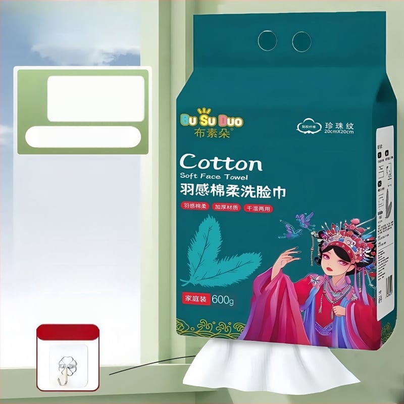 Busuduo Kabinamas veido veido valymo rankšluostis, sieninis montavimas, namų naudojimui, nepluoštinis audinys, ištraukiamas dizainas