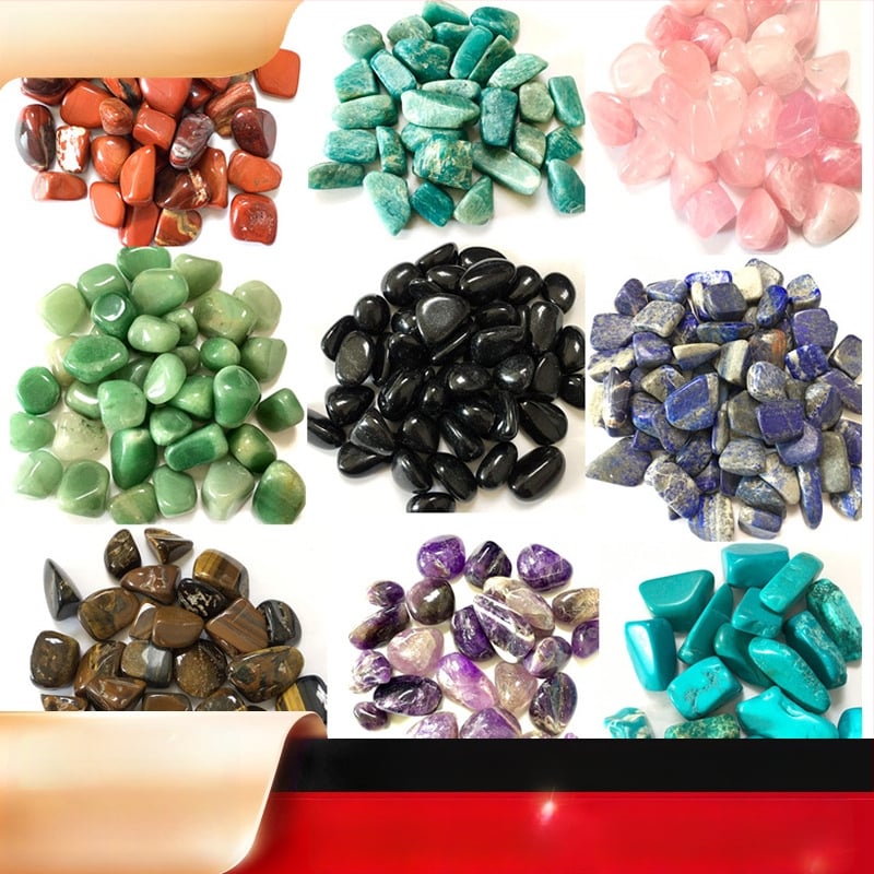 Kristāla smilšu-gravels akvārijam un mājas dekoriem - dabisks kristāls, slīpēšana un pulēšana, skaidrība VS, pielāgota apstrāde, Purple Rhyme