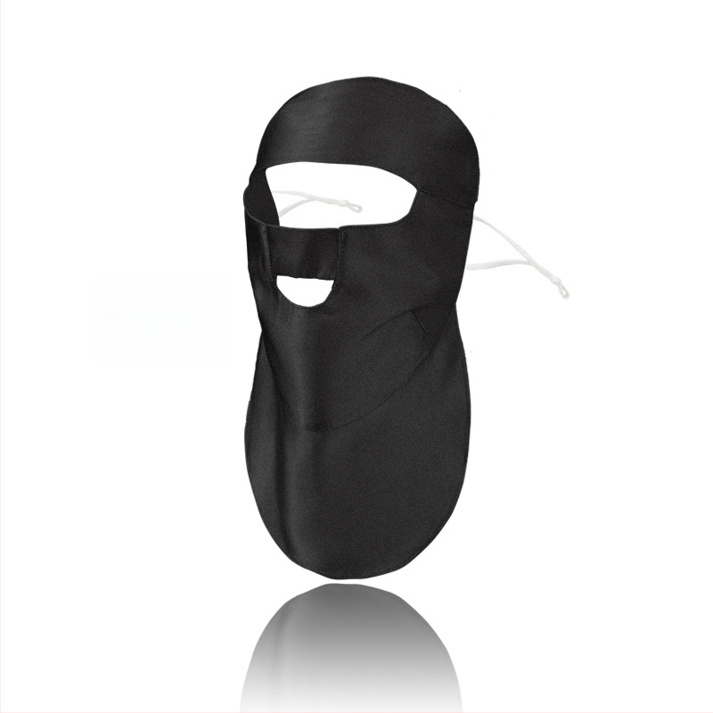 Maska za lice od 100% svile, zaštita od sunca, lagana, 3D dizajn, gradski stil