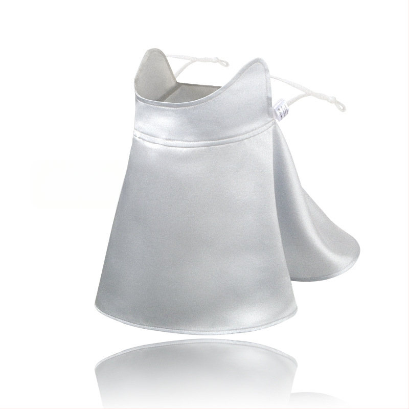 Maska za lice od 100% svile, zaštita od sunca, lagana, 3D dizajn, gradski stil