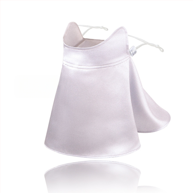 Maska za lice od 100% svile, zaštita od sunca, lagana, 3D dizajn, gradski stil