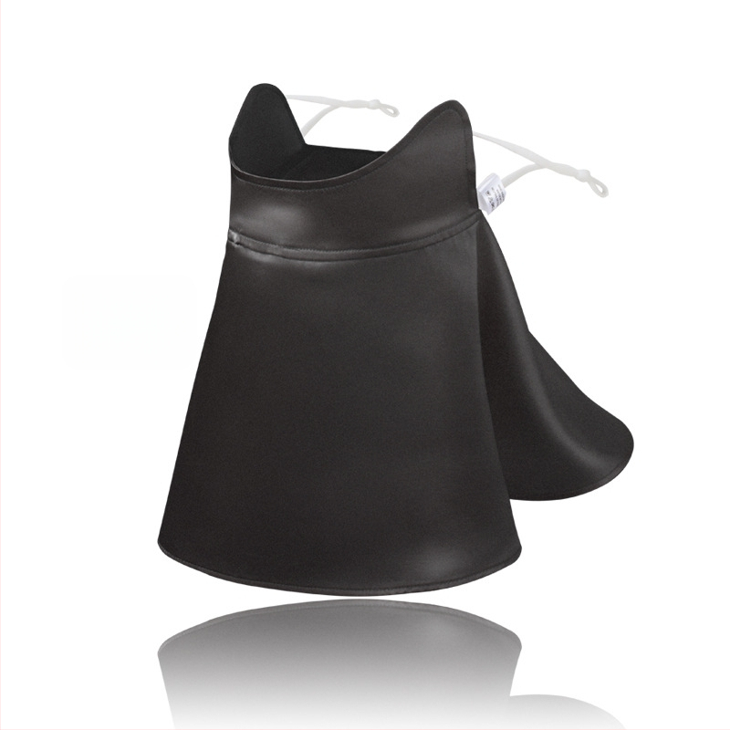 Maska za lice od 100% svile, zaštita od sunca, lagana, 3D dizajn, gradski stil