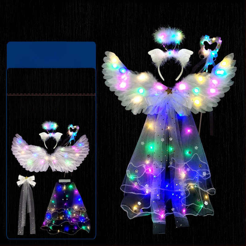 Eņģeļu spārni cosplayam — no spalvām, roku darbs, pielāgojama, skatuves rekvizīts, muguras dekors