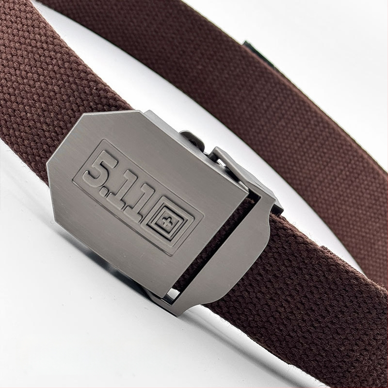 Curea din pânză pentru bărbați, cu cataramă din aliaj, cataramă automată, lățime 2–4 cm