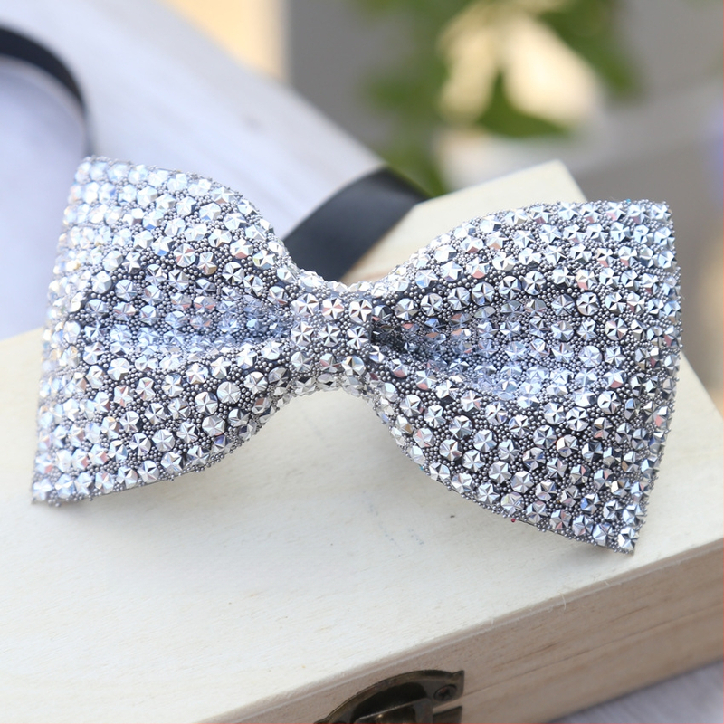Leptir kravata s rhinestones, Korejski stil, Unisex, Ravna glava, Smola