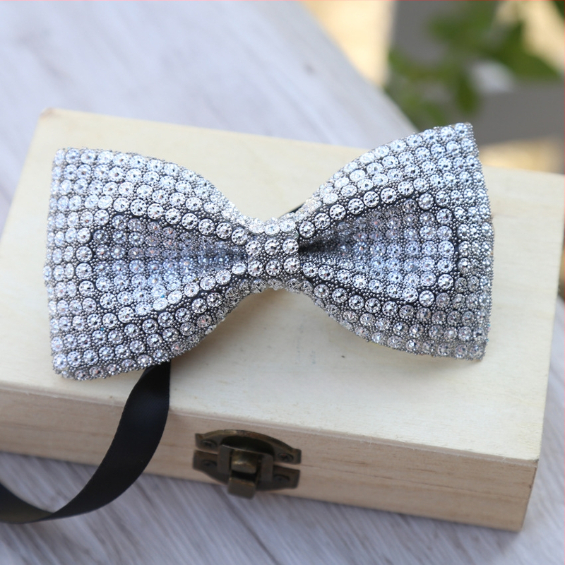 Leptir kravata s rhinestones, Korejski stil, Unisex, Ravna glava, Smola