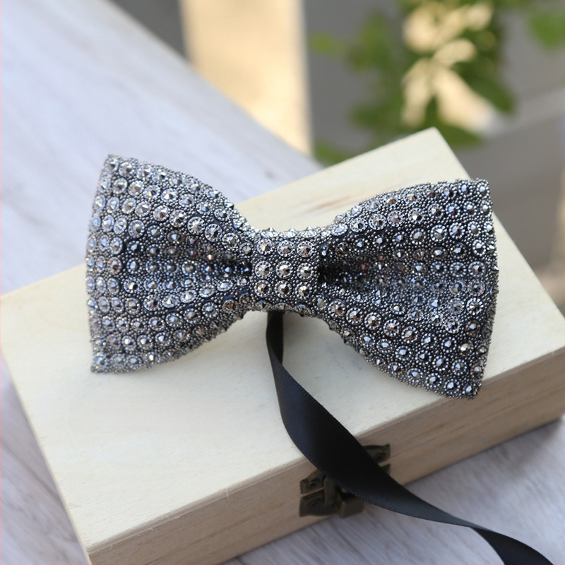 Leptir kravata s rhinestones, Korejski stil, Unisex, Ravna glava, Smola